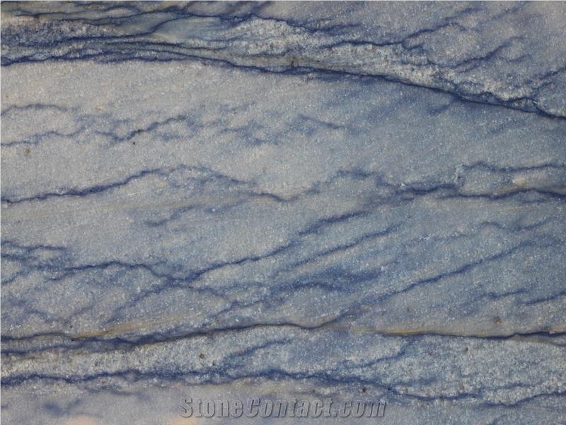 China Supplier Elegant Azul Macaubas Blue Ocean Quartzite Slab & Tile for Decoration