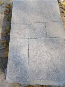 Flamed Blue Stone Floor Tiles Blue Limestone Pavers for Terrace