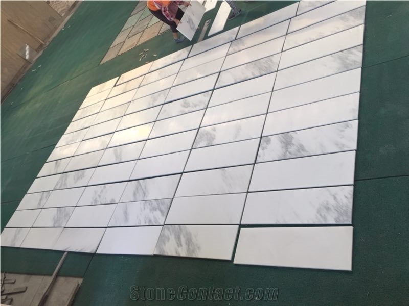 High Quality Factory Wholesale Of Calacatta White Marble Tiles
