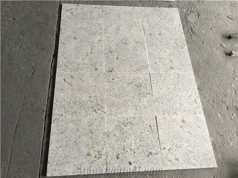 Polished Surface White Granite Kashmir White 60x15cm Tile 1.2cm for Floor