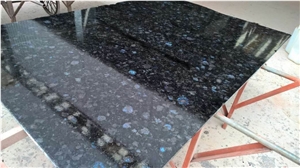 China Dark Volga Blue/Galatic Blue/Polished Granite Slab Tiles Walling Stone,Blue Granite Covering ,Floor Tiles,Big Slab