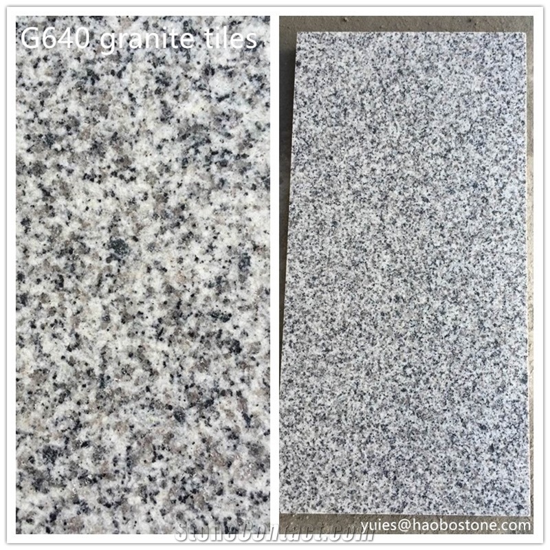 Bianco Sardo G640 Granite Tiles