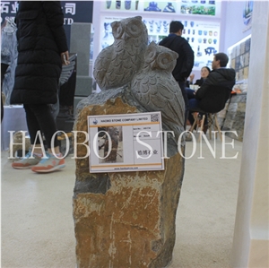 China Quarry Natural Stone High Polished and Quality Good Wholesale Carved Eagle Basalt Funeral Headstones Designs with Iso9001：2000 in Germany Price