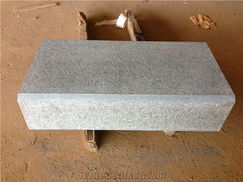 Chinese Own Quarry G654 Dark Grey Granite, Surface Flamed Steps Cobble for Paving Stone, Quarry Onwer, G654 Granite Paving Stone