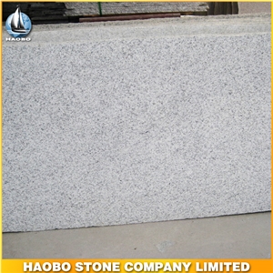 Customized Sizes Good Price and Service Chinese Manufacturer Natural Shandong White Pearl Granite Slabs for Building Decoration from Haobo Factory