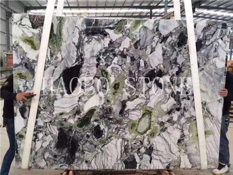 Good Price Customized Cut to Sizes China Manufacturer Quarry Beautiful Chinese Green Jade Stone Slab with Iso9001:2000 for Interior Decoration