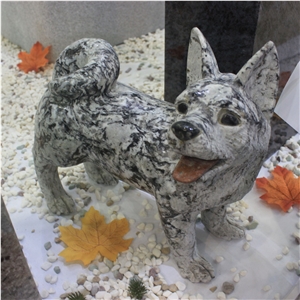 Granite Dog Carving, Outdoor Stone Sculpture, Animal Sculptures, Hand Carved Granite Dog, Stone Pet Sculptures, Pet Memorials, Marble Dog Sculpture