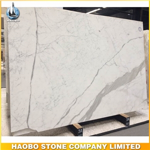 High Quality Slab Exotic Statuario Marble Slab White Tile for Interior Wall and Countertop,Flooring Tiles and Wall Claddings for Building Projects