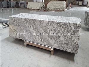 Branco Antico/Antique White Granite Prefab,Granite Prefab with Flat Laminated Edge,Bullnose Laminated Edge Kitchen Countertop