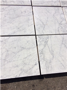 Carrara White Marble Tiles in Stock