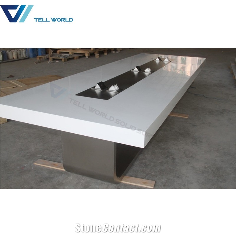 20 Person Corian Meeting Table Design Outlets Office Meeting Table
