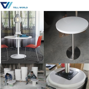 Catering Round Marble Dining Table Marble Chairs and Tables
