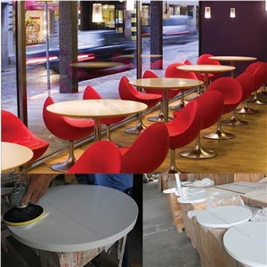 Fancy Restaurant Dining Table Food Court Dining Tables