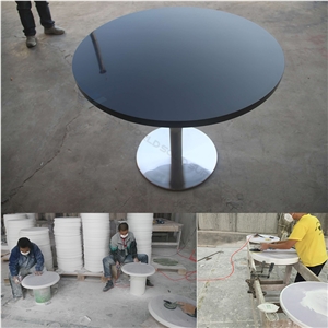 Guangdong Tables and Chairs White Corian Table Top
