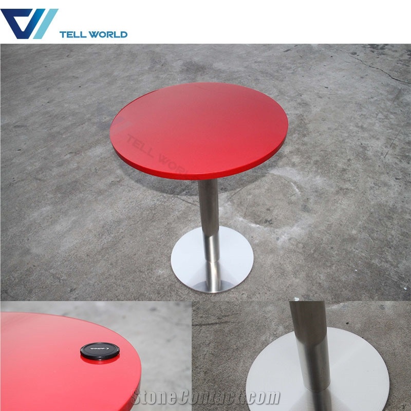 Marble Round Dining Table Modern Table and Chair Sets