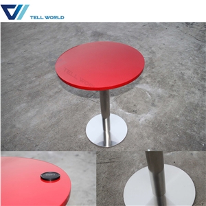 Round Table Dining Room Furniture Table and Chair Marble Top