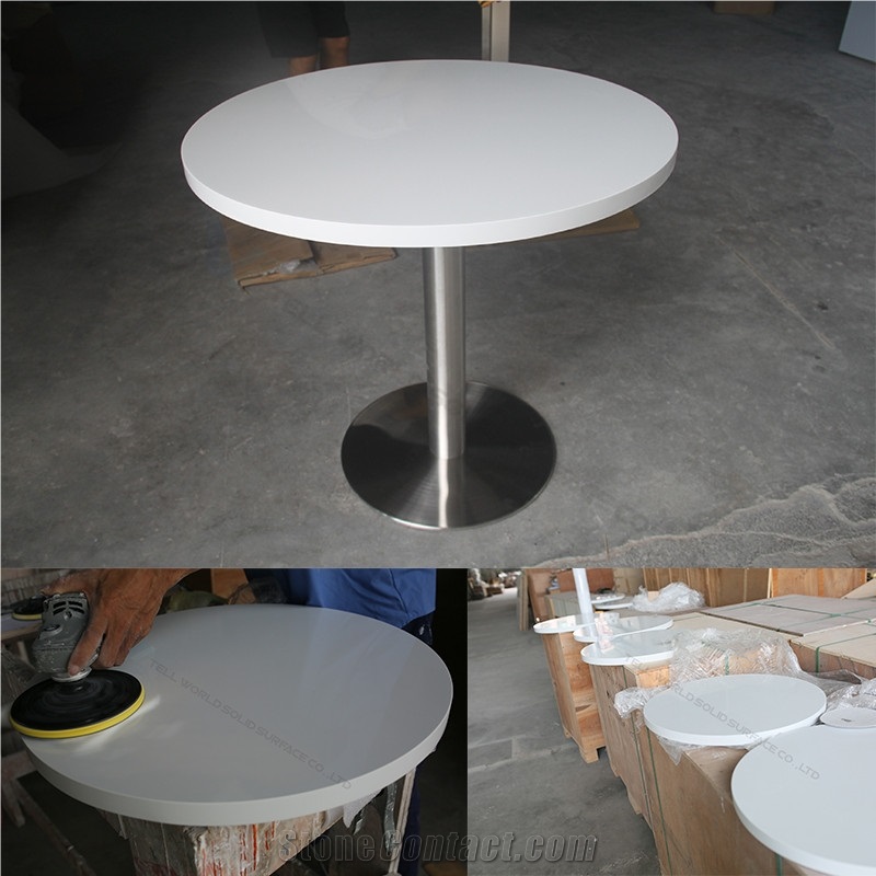 Starbucks Round Corian Table Tops Chairs and Tables