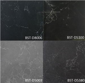 Luxor Building Material Artificial Marble Quartz Stone Kitchen Surface with Veins in Factory Price