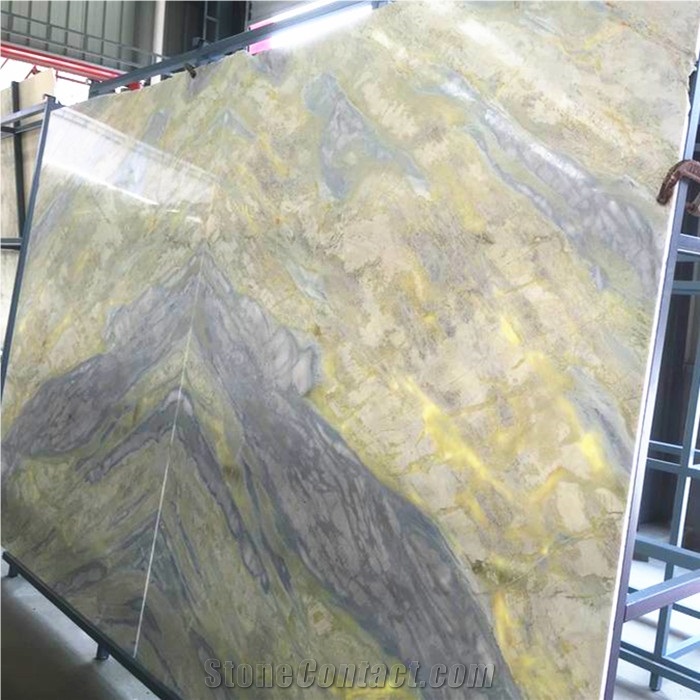 China Cheap Blue Marble Stone Blue River Marble Spring River Marble