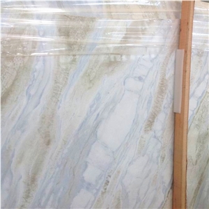 China Ocean Blue Marble Blue Crystal Marble Slabs Flooring Tiles