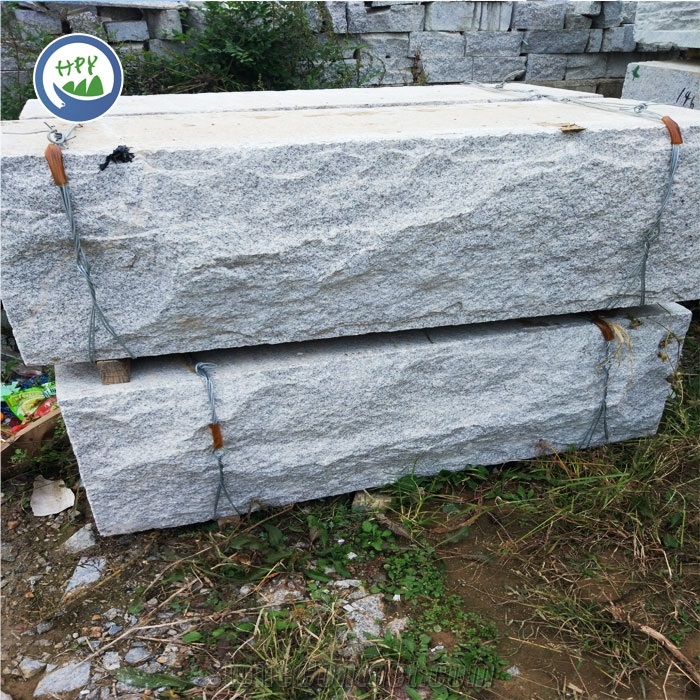 G358 White Granite Wall Stone,Mushroomed Stone,Mushroom Wall