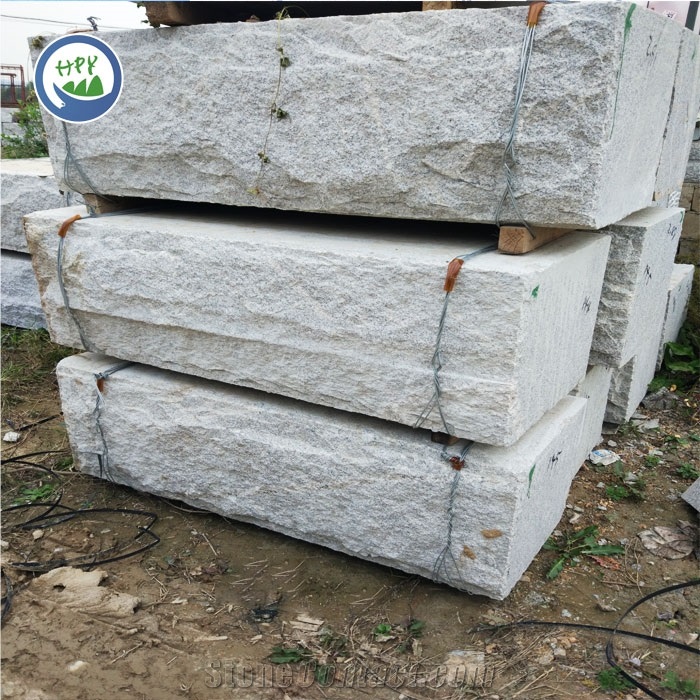 White Granite Wall Stone,Mushroom Wall,Mushroomed Stone