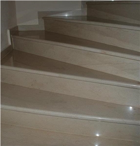 Stair Steps with Ioannina Beige Limestone