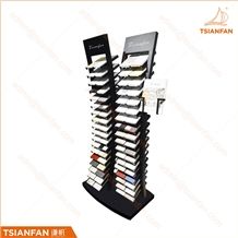 Custom Design Combined Stone Metal Display Rack Display Stand Showing Stand