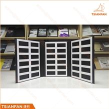 Custom Plastic Stone Sample Book Display Book