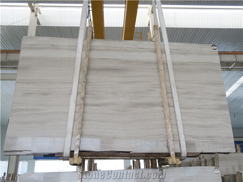 China Supplier Strada Mist Marble Slabs & Tiles & Cut to Size,White Wooden White Marble Quarry Owner