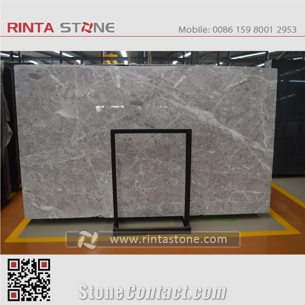 Athena Grey Cloud Gray Marble Slabs Tiles for Hotel Floor Covering Wall Cladding Tv Backgroud
