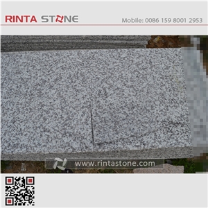 Big Flower White Granite G439 China Natural Cheap Grey Stone Slabs Thin Tiles Floor Wall Covering Square Pavers for Project