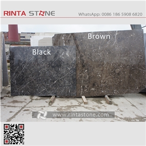 China Dark Emperador Marble Cheap Beautiful Brown Marron Stone Big Slab Tile Thin Tile Kitchen Island Top Skirting Pattern for Hotel
