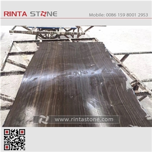 Coffee Wood Vein Marble Chinese Obama Wooden Eramosa Stone Big Slab Wall Cladding Floor Thin Tiles Skirting