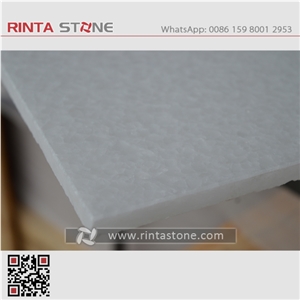 Crystal White Marble Absolute Milk Natural Pure Stone Stairs Step Riser