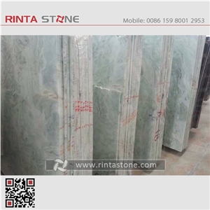 Emerald Valley Onyx Slabs Tiles China Chinese Light Green White Natural Stone