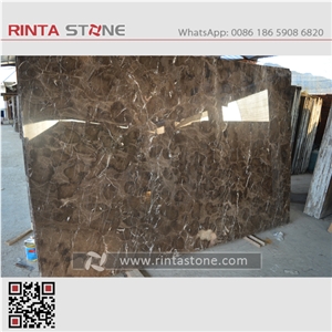 Emperador Orientale Marble China Cheap Dark Marron Stone Big Slab Wall Floor Covering Thin Tile Pattern Skirting Hotel Countertop