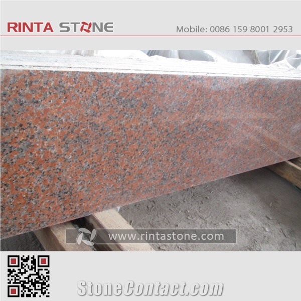 G562 Granite Maple Red China Chinese Natural Dark Red Stone Slabs