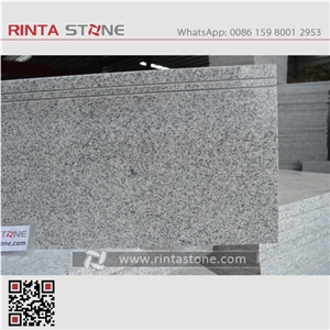 G603 China Natural Cheap Light Sesame Grey Granite New White Bacuo Stone Barry Gray Solid Surface Stair Step Riser Treads Staircase for Garden