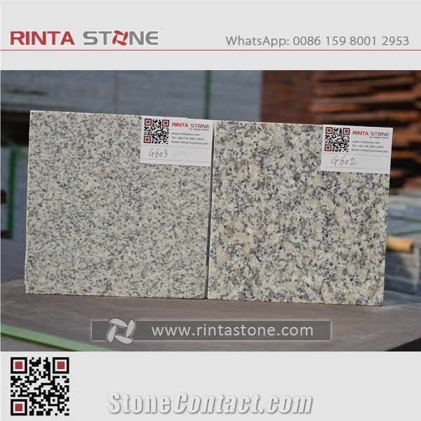 G603 Padang Cheaper Price Lowest Grey Gray Granite Slabs Tiles Countertops Cut to Size Wall Flooring Kitchen Tops