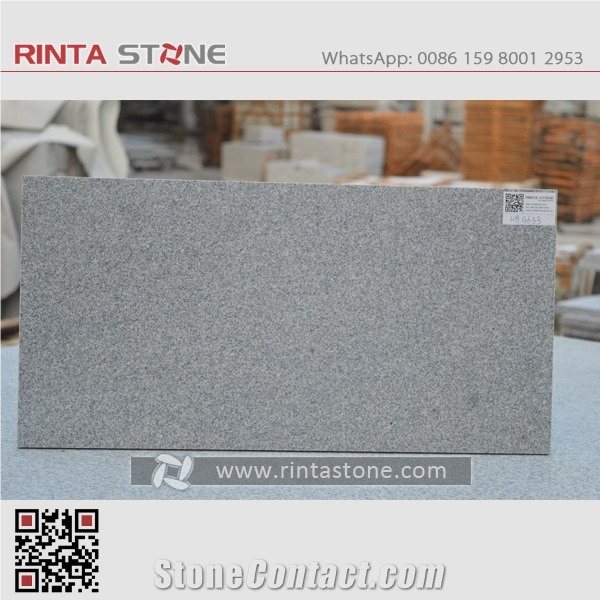 G633 China Natural Cheap Grey Salt and Pepper Granite New Bacuo Barry White Navy Mist Hotel Project Stone Slab Thin Tile Floor Wall Covering Paver