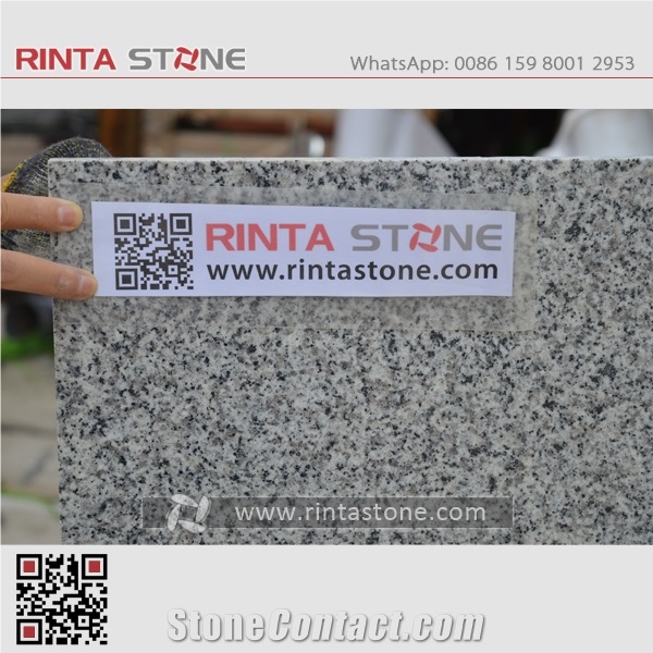 G640 New White and Black Flower Granite China Natural Cheap Grey Stone Slabs Floor Wall Thin Tiles Countertops Paver
