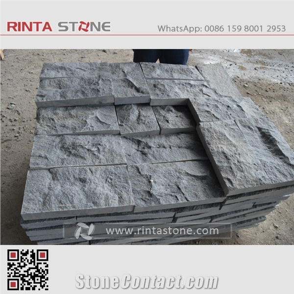 G654 Padang Black China Natural Cheap Dark Grey Granite Gray Cobble Stone
