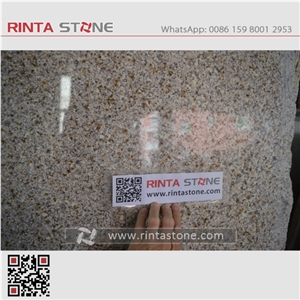 G682 G3582 China Natural Cheap Rusty Yellow Granite Shandong Padang Giallo Polished Stone Big Slabs
