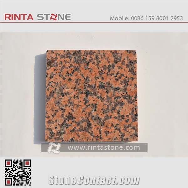 Guilin Red G561 Granite Slabs Tiles