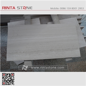 Guizhou White Wooden Grain Marble Athens White Wooden Vein Stone China Natural Serpeggiante Big Slab Hotel Wall Cladding Floor Covering