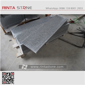 New G603 China Natural Cheap Light Sesame Grey Granite Padang Gray Building Stone Barry Gray Stairs Steps Riser Stair Treads Staircase