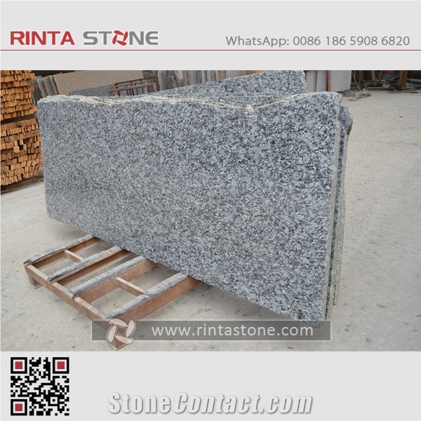 Shandong Cloud Granite China Cheap Natural Sea Wave Flower Breaking Waves Spary White Stone G377 Slabs Floor Wall Tiles Countertop