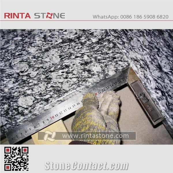 Tiger White Granite G418 Hailang Hua Sea Wave Flower Spary Grey China Cheap Natural Stone Slabs Wall Floor Thin Tiles Vanity Top Paving