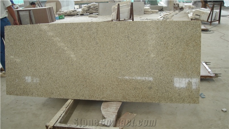Golden Yellow Granite Slabs & Tiles, Chinese Yellow Granite